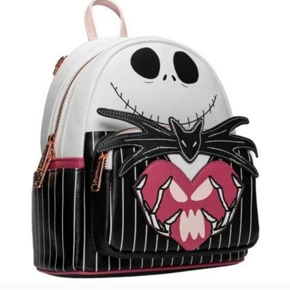 Loungefly Nightmare Before Christmas Val-o-Ween Jack Mini Backpack & Wallet Set